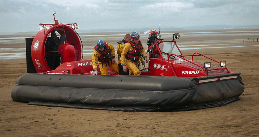 Search And Rescue Hovercraft 380TD Search And Rescue Hovercraft 380TD